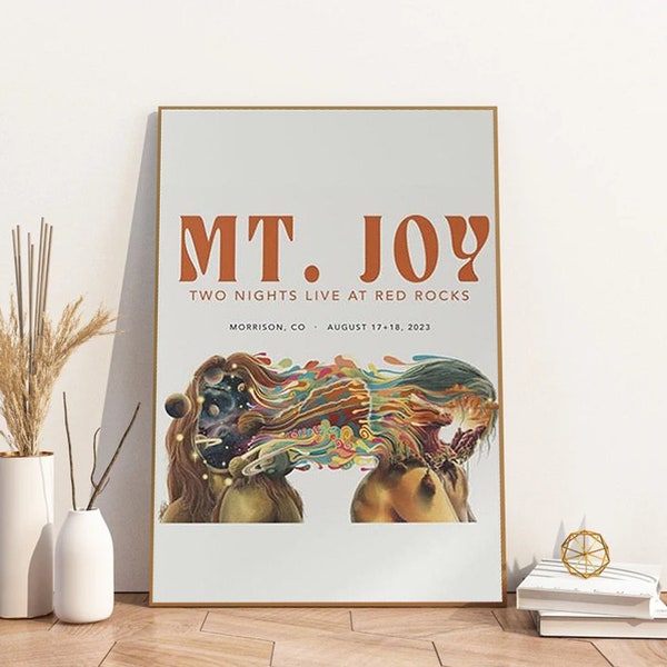 Mt Joy Wall Print Etsy