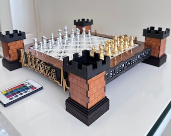 Chess Game LED Handmade