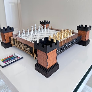 Chess Game LED Handmade