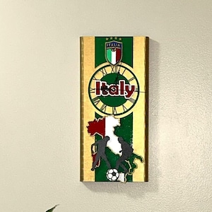 Italy Football Team Clock 2023
