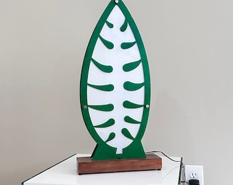 Palm Leaf Table LED Lamp