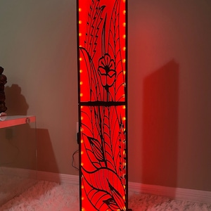 Plant LED Multicolor Floor Lamp