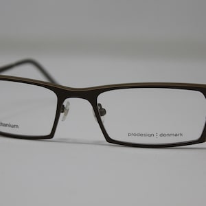 Vintage NOS Prodesign Denmark Eyewear Mod. 1334 Titanium Eyeglasses Frames