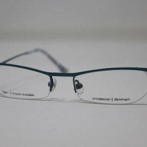 Vintage NOS Prodesign Denmark Eyewear Mod. 1330 Titanium Eyeglasses Frames
