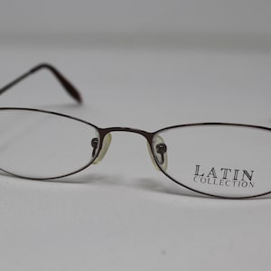 Vintage NOS Latin Collection Eyewear Mod LC 8972 Metal Eyeglasses Frames