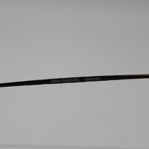 Vintage NOS Specsavers Eyewear Mod 24074001 Black Metal Eyeglasses Frames image 4