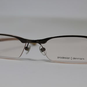 Vintage NOS Prodesign Denmark Eyewear Mod. 4108 Titanium Eyeglasses Frames