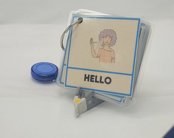 Tarjetas de llavero de comunicación de imágenes visuales de autismo (36 imágenes) / Descarga digital / Comunicación funcional / No verbal / Obras de arte dibujadas a mano