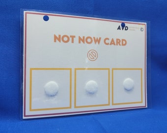 Tablero e instrucciones de autismo no ahora (DESCARGA DIGITAL) / Codificado por colores / No verbal / Patología del habla / Aprendizaje del habla