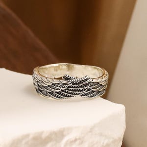 Angel Wing Ring, Guardian Angel Ring, Couple Ring, Adjustable ring, Memorial Jewelry, Gift for Her,Best Friend Gift,Men Ring,Friendship Ring