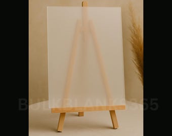 Frosted Acrylic Blank Signs, Custom Sign, Wedding Table Plan, DIY Blank Seating Chart, DIY Welcome Sign wedding, DIY Sign