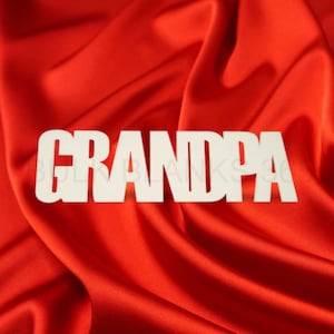 Grandpa Acrylic Sublimation Blank, Fathers Day Gift, Acrylic Blank