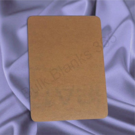 Rounded Corners Shape Clear Acrylic Blank Wedding Sign Invitation