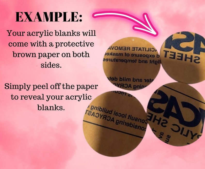 May include: Close-up of three brown paper-backed acrylic sheets. The paper has text on it that reads "ACRYLIC SHEET" and "ACRYLIC SHE", and "ACRYLIC SHEET".
