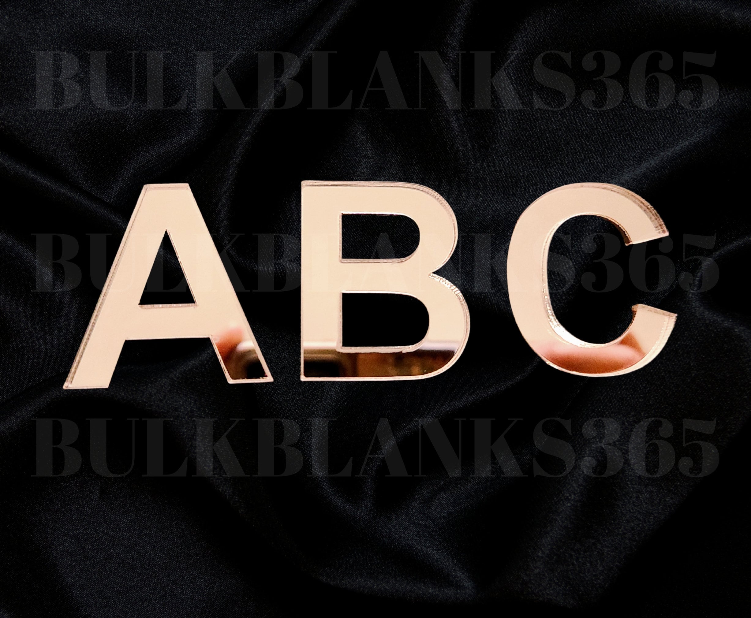 Mirror Letters - Acrylic Letters - Letters for Crafts - Business Sign ...