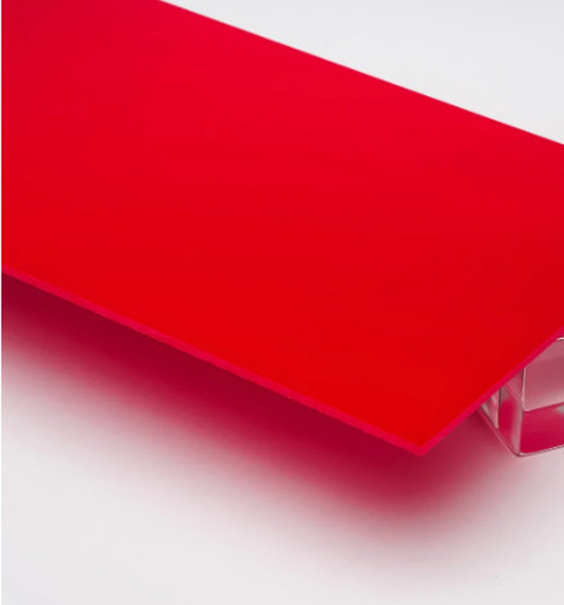 Ready 1/8 3mm Acrylic Sheets Clear and Solid Etsy