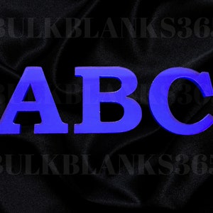 Mirror Letters - Acrylic Letters - Letters for Crafts - Business Sign Letters - Office Decoration - Laser Cut Letters