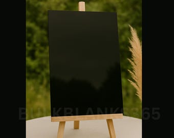 Black Acrylic Blank Signs, Custom Sign, Wedding Table Plan, DIY Blank Seating Chart, DIY Welcome Sign wedding, DIY Sign