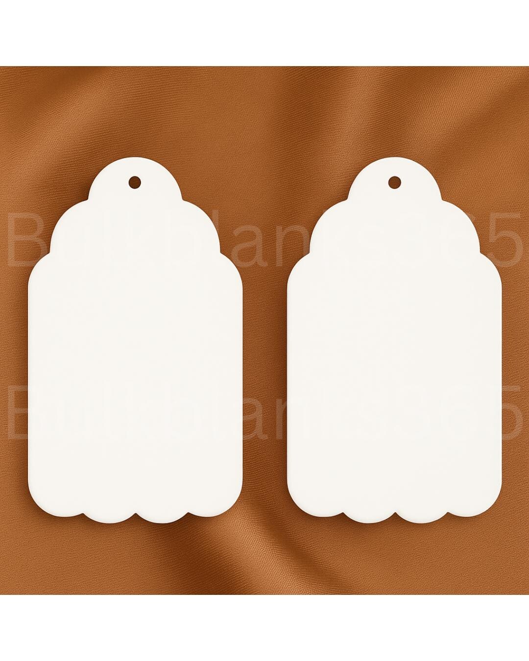 White Acrylic Cloud Arch Earring Blanks | Sublimation Ready Earrings ...