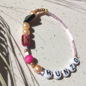 Personalised handmade name bracelets | made to order