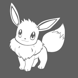 Archivos SVG y PNG inspirados en Eevee