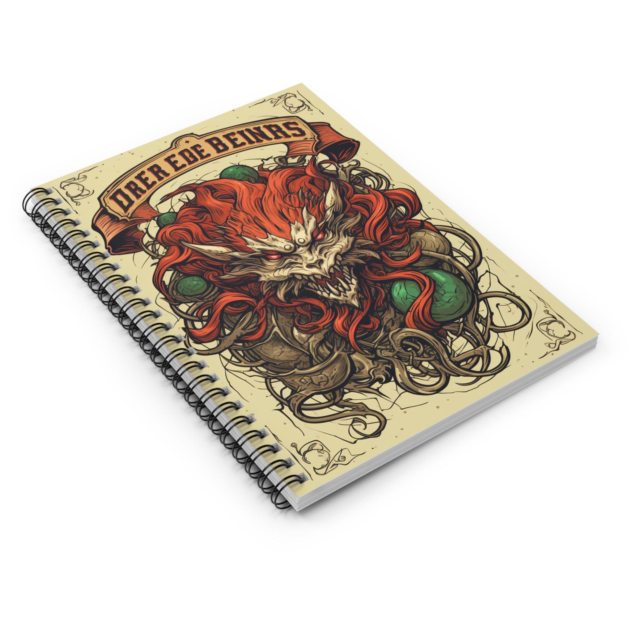 Dungeons and Dragons Druid Stylized Spiral Notebook - Ruled Line - Etsy