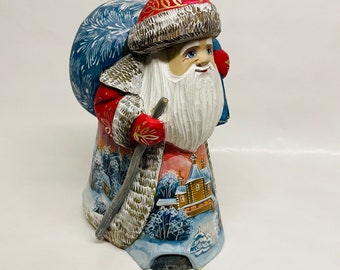 Wooden Handmade Santa