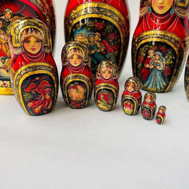 Матрешка матрешка бабушка укладка куклы - Etsy