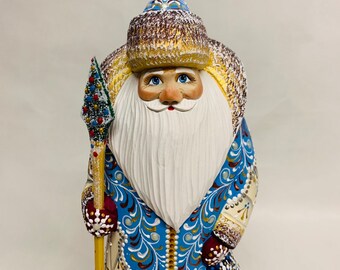 Wooden Handmade Santa