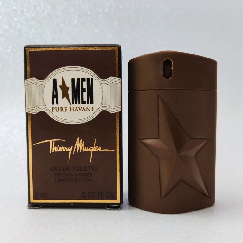 A Men Pure Havane by Thierry Mugler Eau De Toilette EDT 2 Ml Etsy