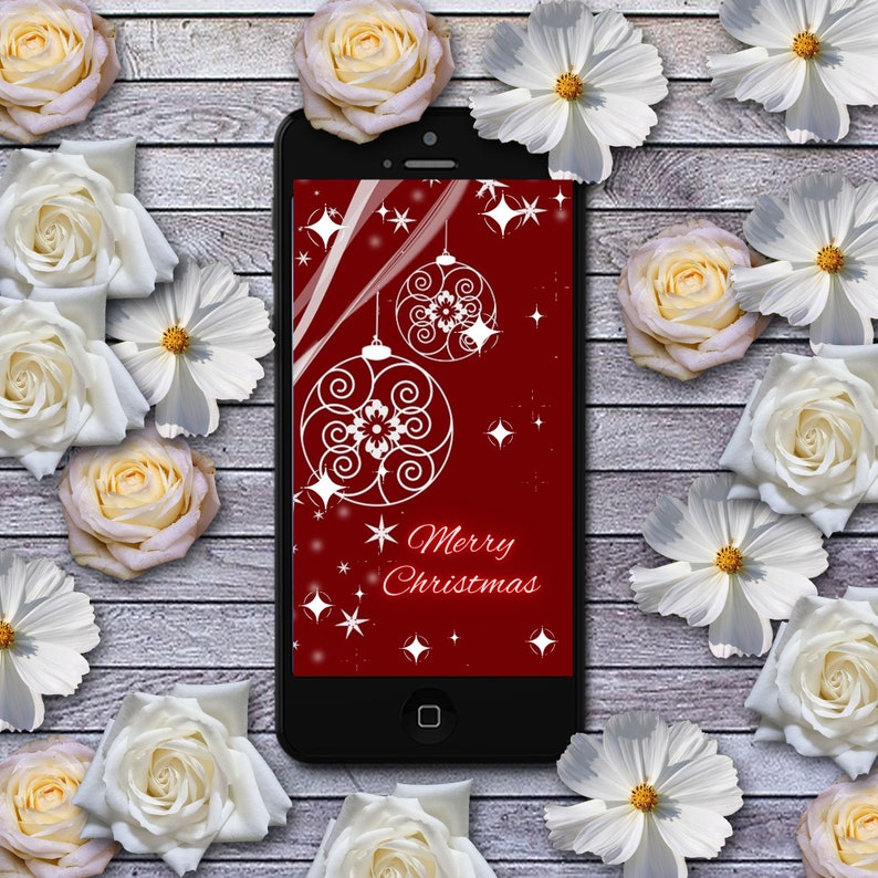 Merry Christmas Video Card Template, Animated Card, Christmas Canva
