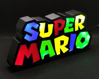 SUPER MARIO Led Lightbox Sign