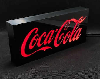 Enseigne lumineuse LED COCA-COLA