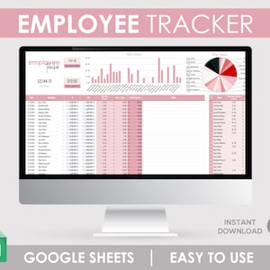Employee Mangement, Termination Tracker, Business Tracker, Google Spreadsheet, Employee Performance Employee Onboarding Business Spreadsheet