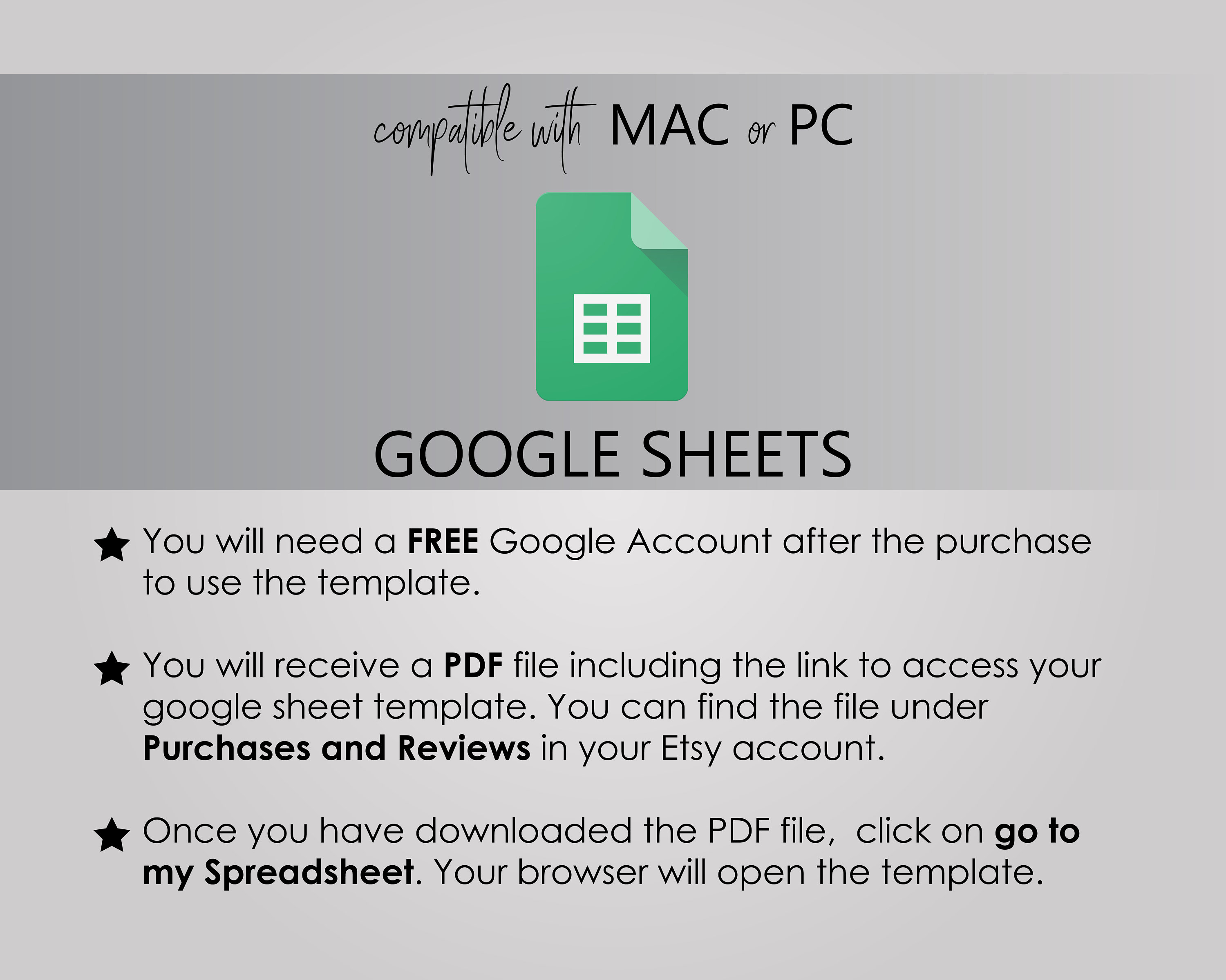 Invoice Organizer: Payment Tracker Google Sheets Template - Etsy