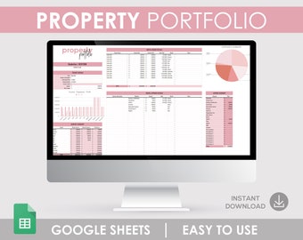 Rental Property Tracker, Landlord Spreadsheet (Digital Download)
