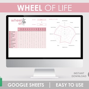 Wheel Of Life, Worksheet Template, Life Balance Wheel, Coaching Worksheets, Coaching Templates, Life Coach Worksheet, Life Coaching