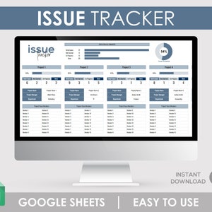 Probleemsjabloon, Projecttracker, Projectbeheer, Issuetracker Google, Bedrijfsplanning, Taaktracker, Takenlijst, Issuetrackerbladen