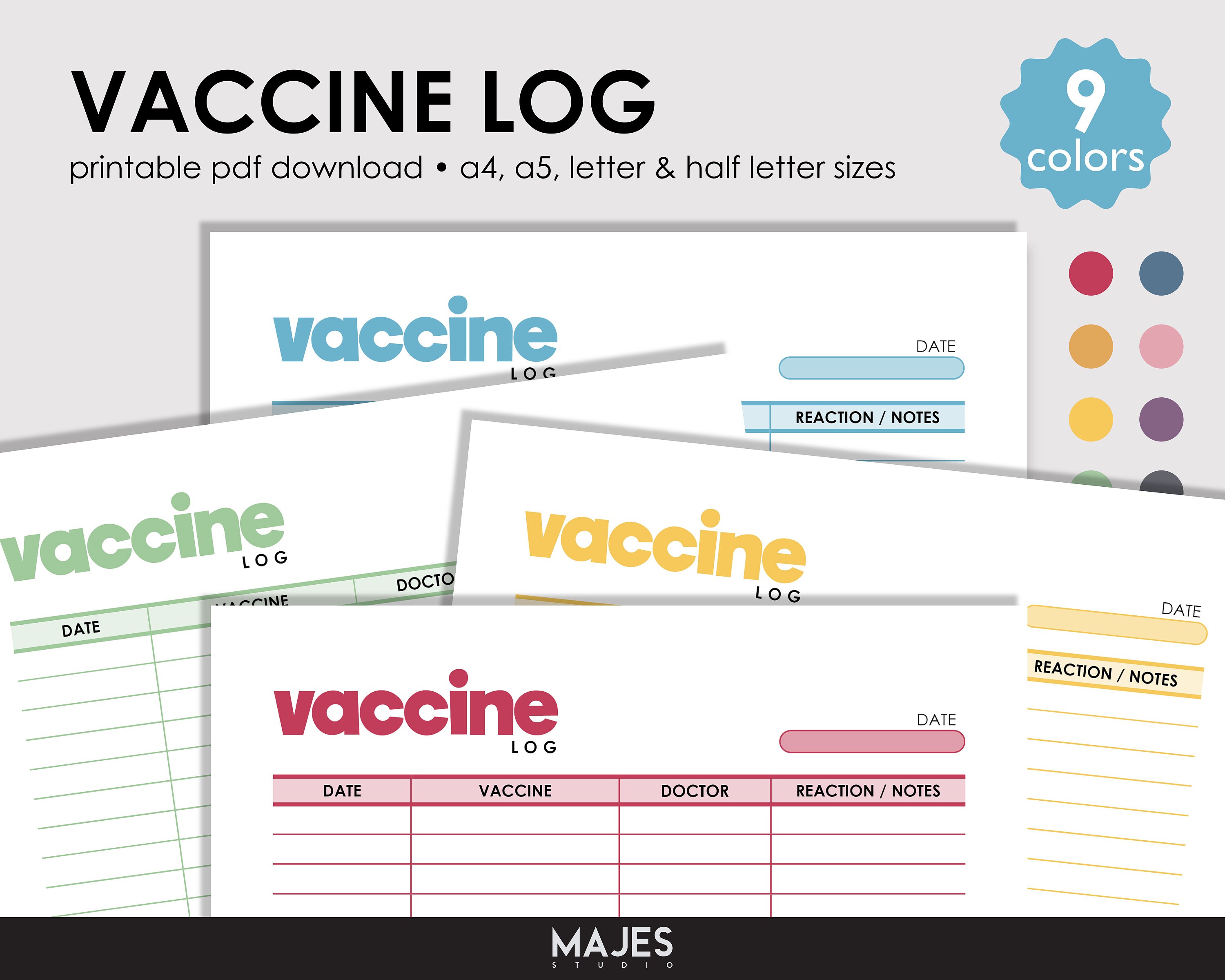 Pet Vaccine Record Puppy Shot Record Puppy Shots Pet Etsy Pet Vaccine Record Puppy Shot Record Puppy Shots Pet Etsy
