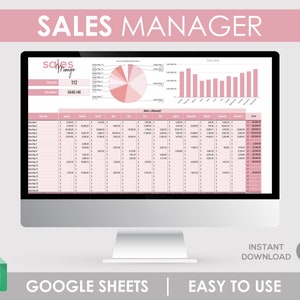Sales Tracker, Order Tracker, Sales Stats, Sales Representatives, Etsy Sales Tracker, Business Sales, Sales Log sales Recorder, Sales Excel