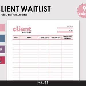 Client List, Customer List, Business Planner, Customer Record, Client Tracker, Customer Tracker, Small Business, Client Records, CRM Planner