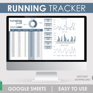 Running Logbook, Running Calculator, Running Calendar, Running Tracker, For Beginners, Half Marathon, Marathon Training, Walking Log