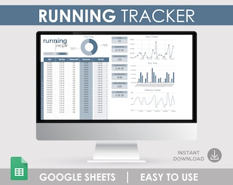 Running Logbook, Running Calculator, Running Calendar, Running Tracker, For Beginners, Half Marathon, Marathon Training, Walking Log