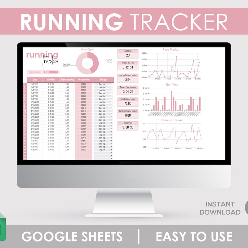 Walking Distance Tracker - Etsy