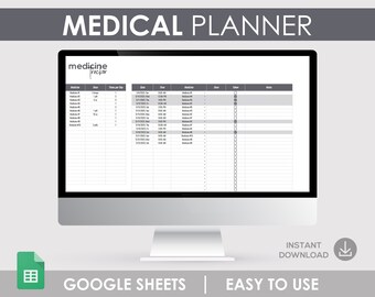 Digitaler Arztplaner, Google Sheets Pflegejournal (PDF)