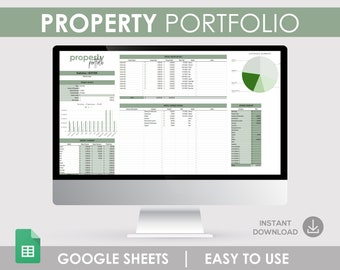 Rental Bookkeeping Tracker: Google Sheet Template | Property Income & Expense Logger | Landlord Management Tool