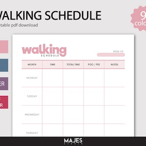 Hondenuitlaatservice Planner, Hondenuitlaatsjabloon, Afdrukbare Hond, Hondenverzorging, Hondenuitlaattas, Hondenplanner, Hondenuitlaatformulier, Hondenuitlaatservice Rapport