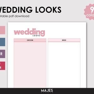 Wedding Looks, Wedding Planner, Wedding Planning, Wedding Itinerary, Wedding Checklist, Wedding Organizer, Wedding Binder, Wedding Timeline