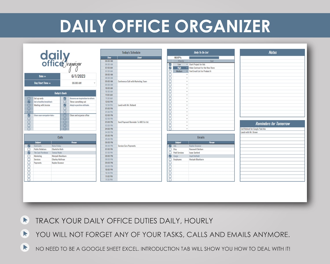 Digital Organizer, Desk Accessories, Productivity Tools, Workspace ...