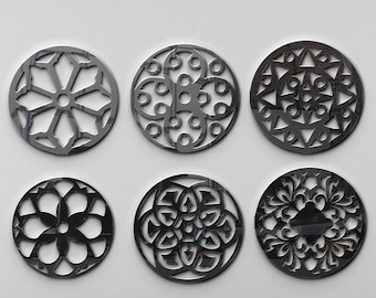 SVG Mandala bundle Mandalas Clipart Wall metal art Home decor Mandala files for cricut, Flower mandala cut fil CNC Instant Download